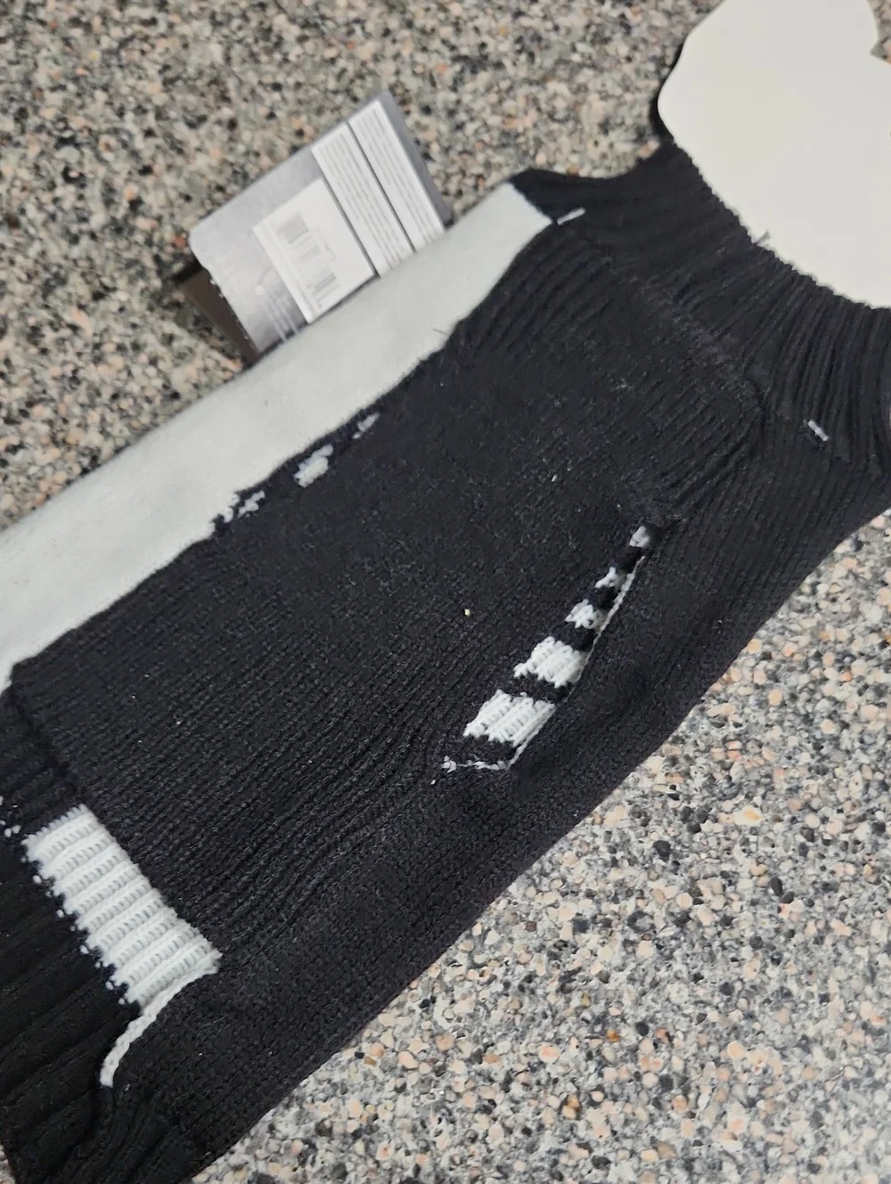Mew Skeleton Dog Sweater- Small